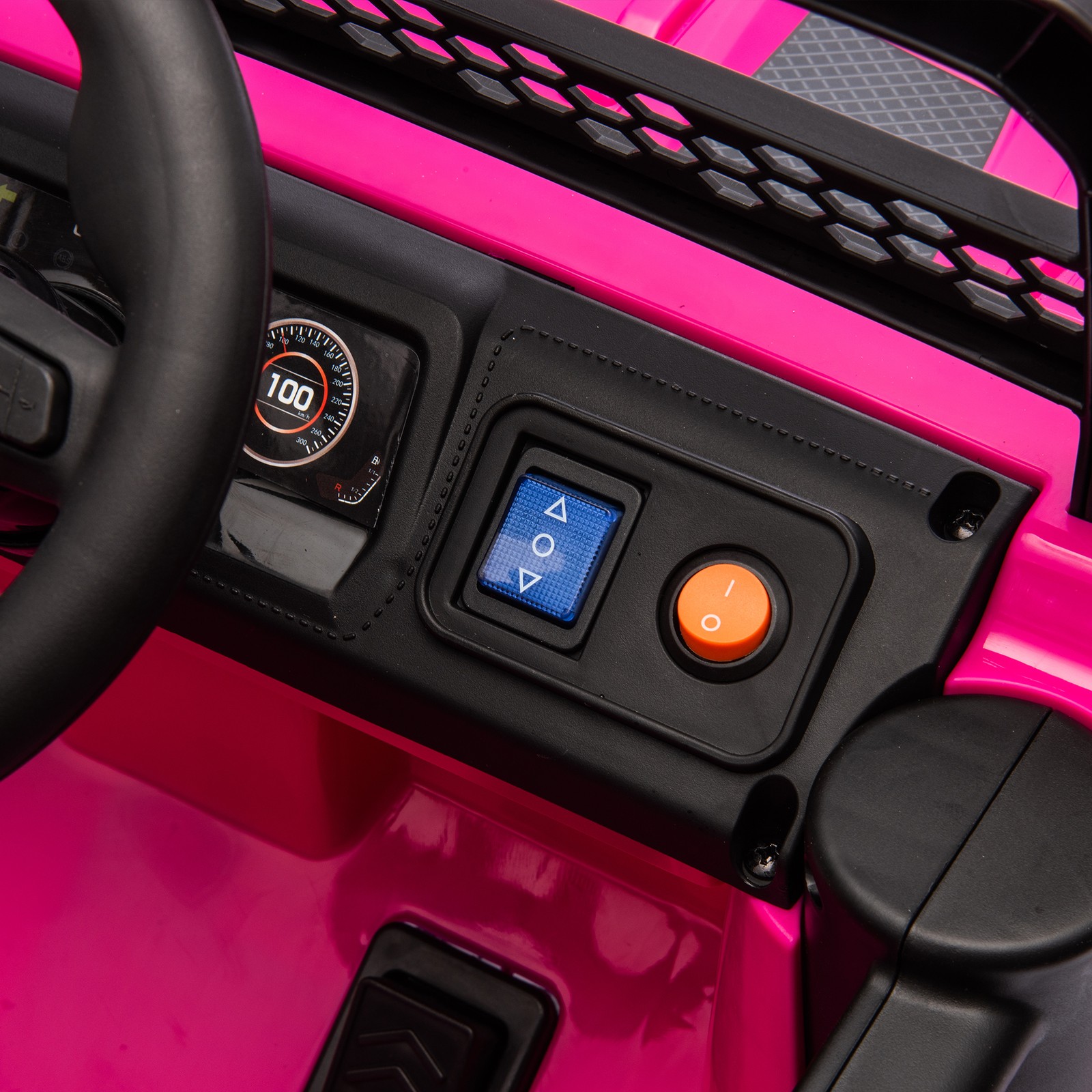 12V Kids Ride On Electric Truck Car Early education function kids aged 1-4 Pink