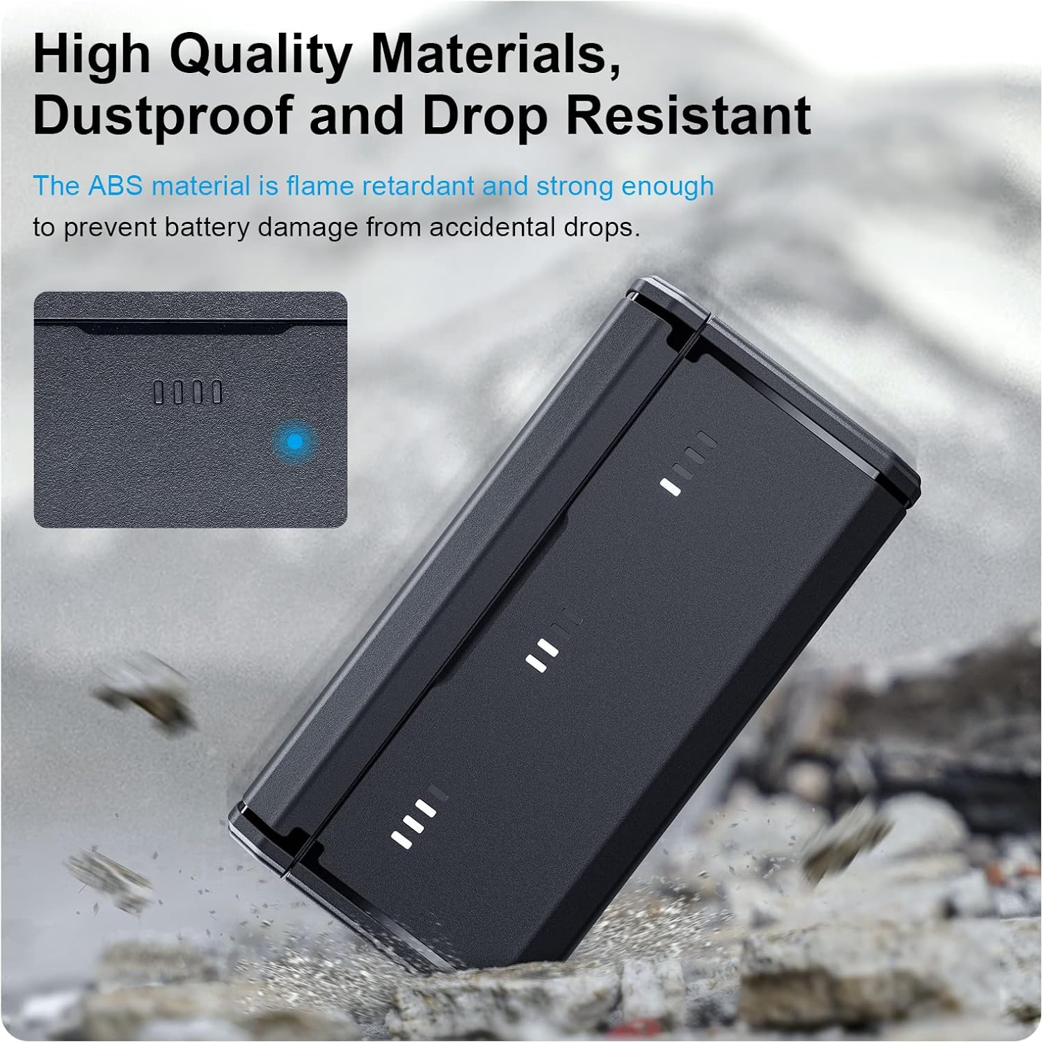 Enduro Battery Charger with Smart Power Indicator and Side Charging