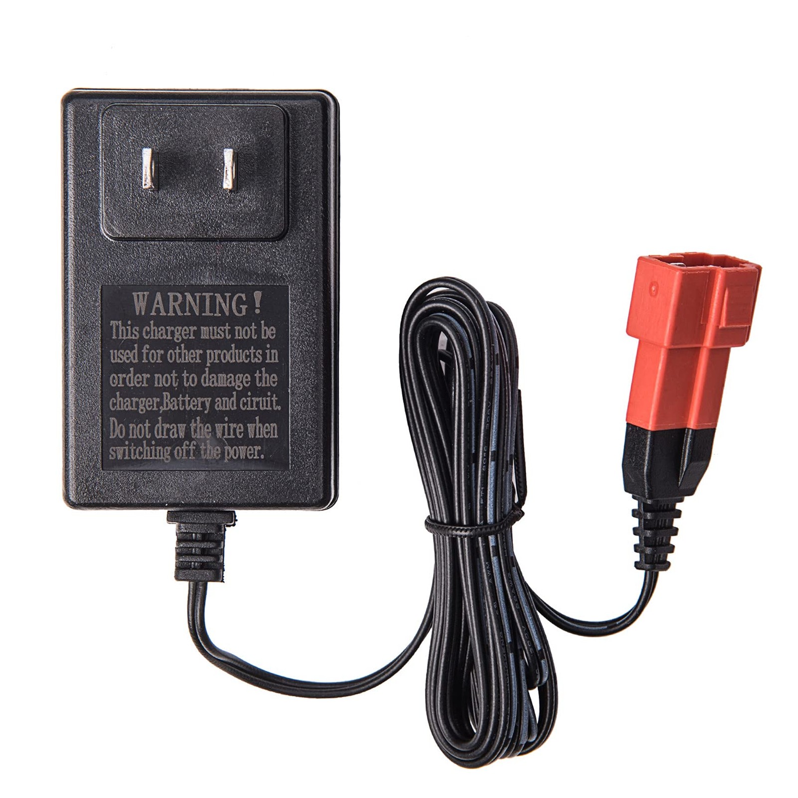 12 Volt Battery Charger for Ride On Toys SL12-07-02 12V Kids Large, Red