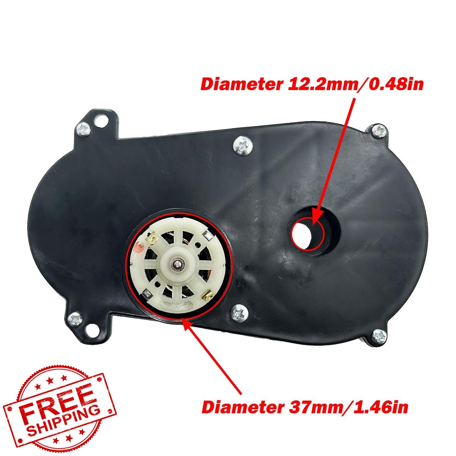 JRRXM 12V Steering Wheel Motor Gearbox
