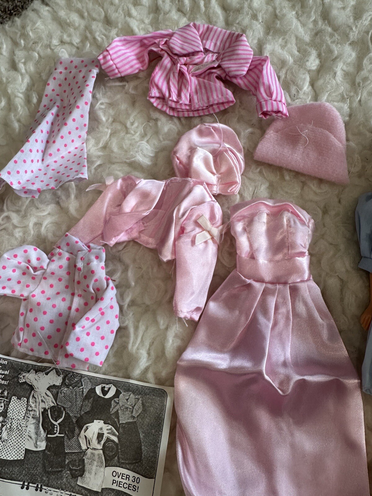 VTG Princess Diana Doll Wardrobe And Doll Set