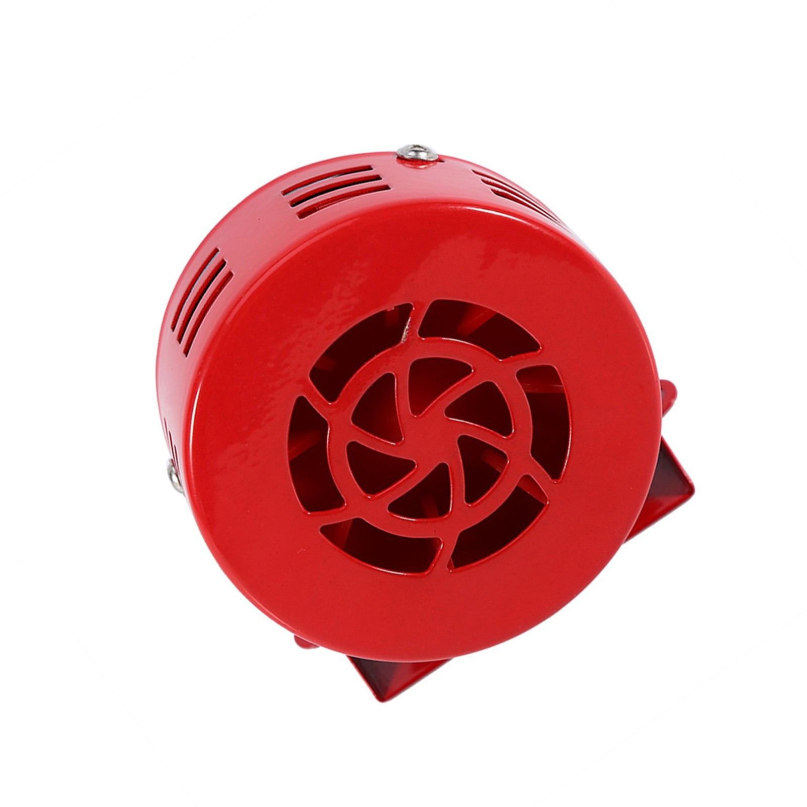 110 DB Durable Electric Motor Siren For Car Truck Motorcycle Compact Red Ai NZAD