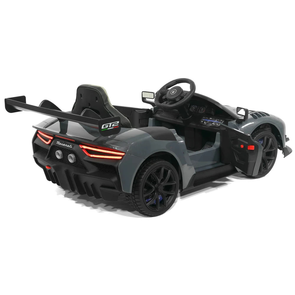 24V Maserati GT2 Kids Ride On Electric Car EVA Foam Rubber Tires Lights Music+RC