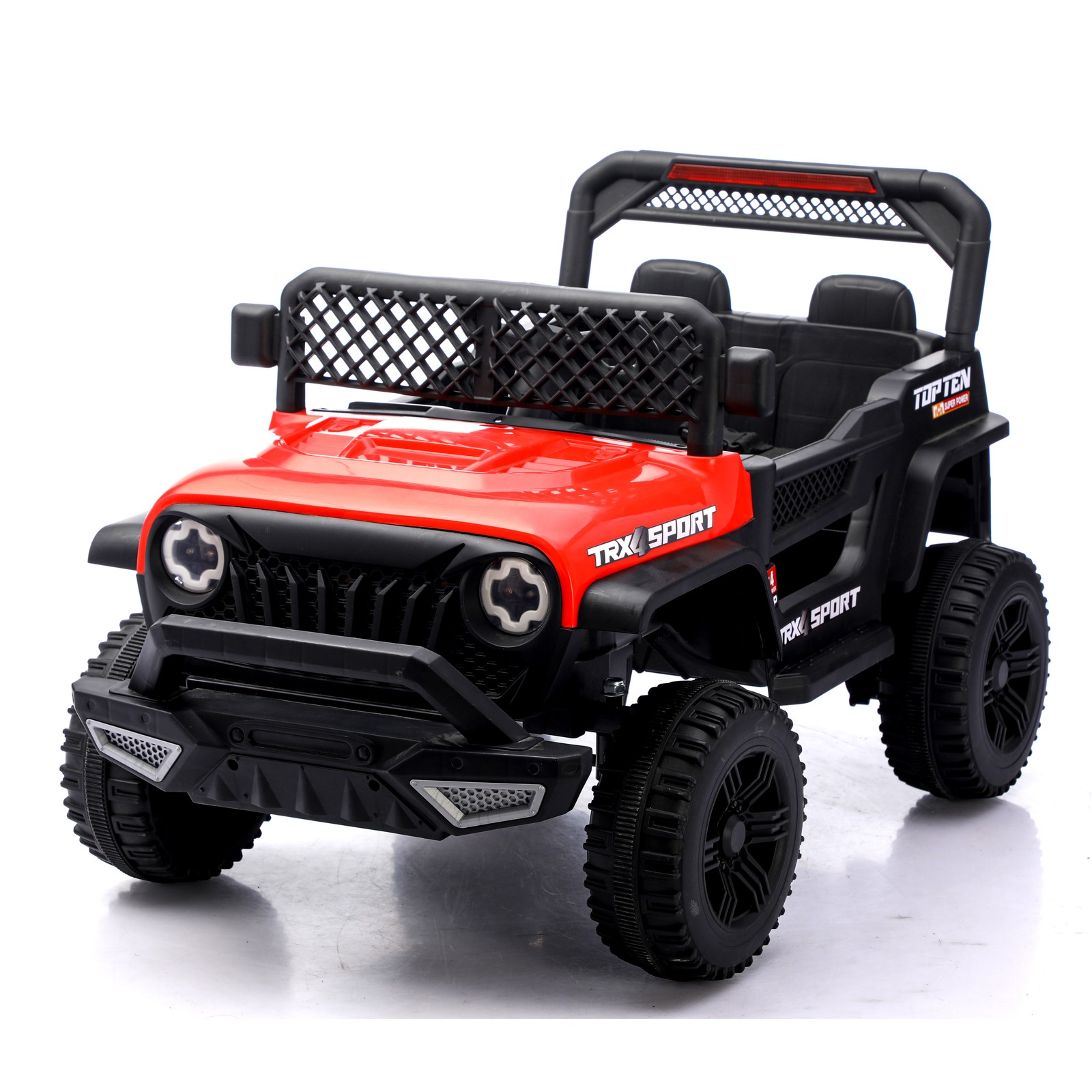 Ride on Car Kids Electric Car with Remote Control Swing for 3~6 Years Gift Red