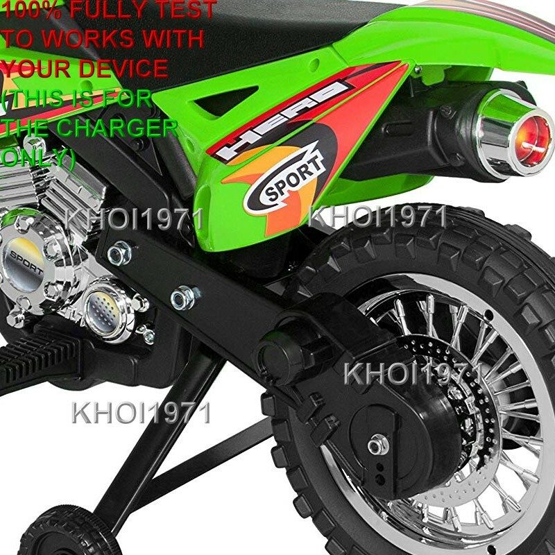 WALL charger AC adapter 8T Blazin Wheels 62 RT FORCE Z HERO DIRT Motor bike ride