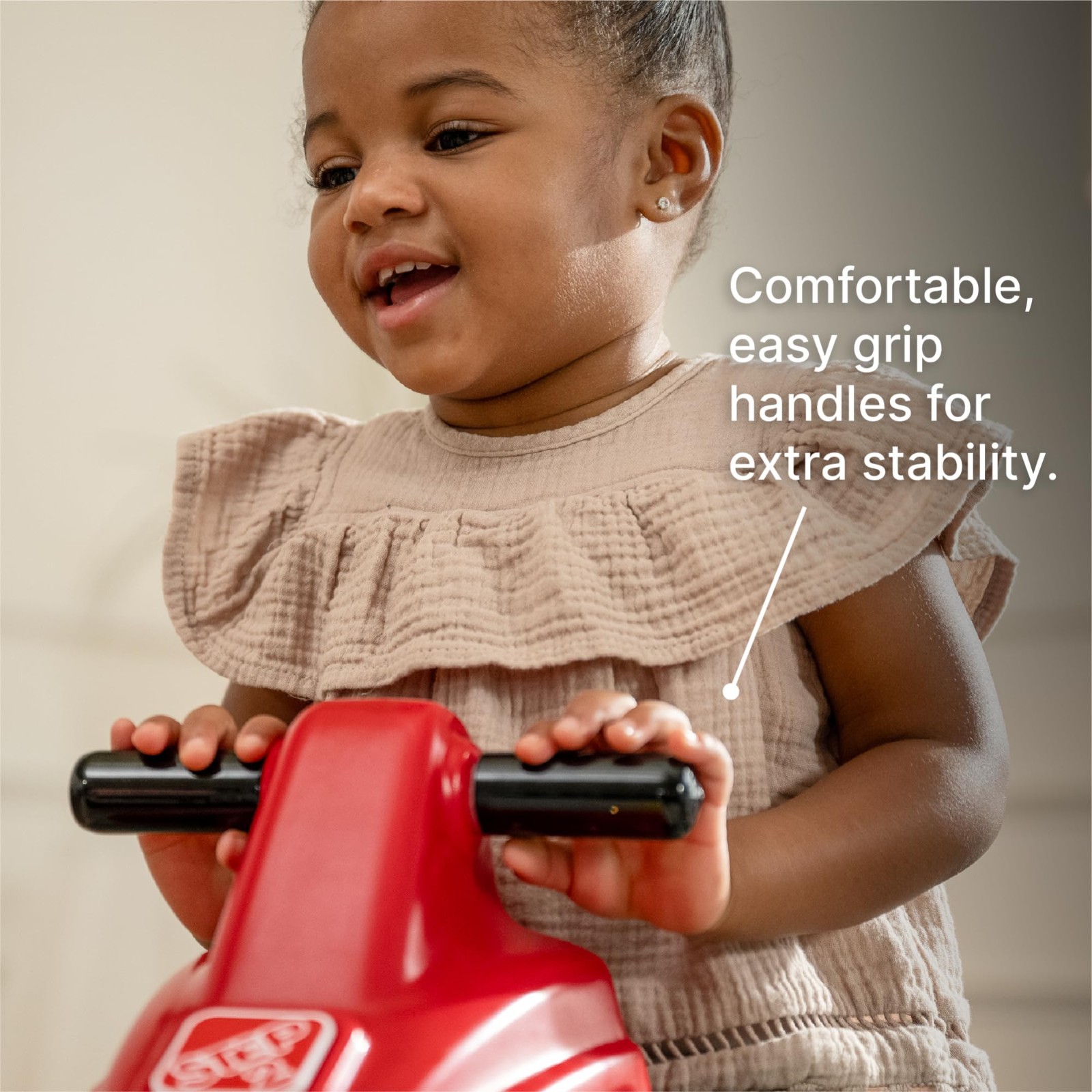 Foot-to-Floor Toddler Ride-On Car – Coaster Compatible, Indoor/Outdoor Toy, 2+ Y