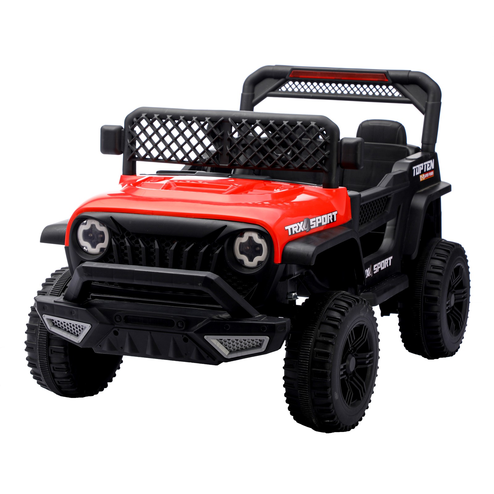 Ride on Car Kids Electric Car with Remote Control Swing for 3~6 Years Gift Red