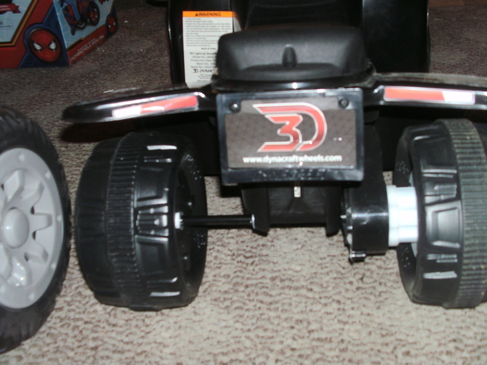 6 volt quad powered ride on