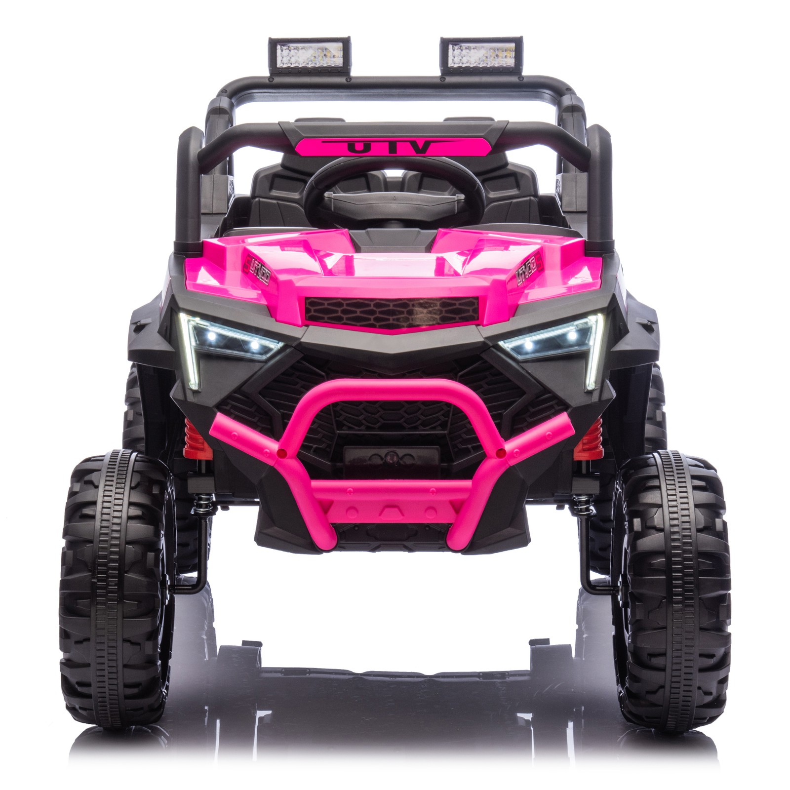 24V400W ElectricUTV,Remote Control,Suspension,LEDMP3,Bluetooth,Portable Handle3+