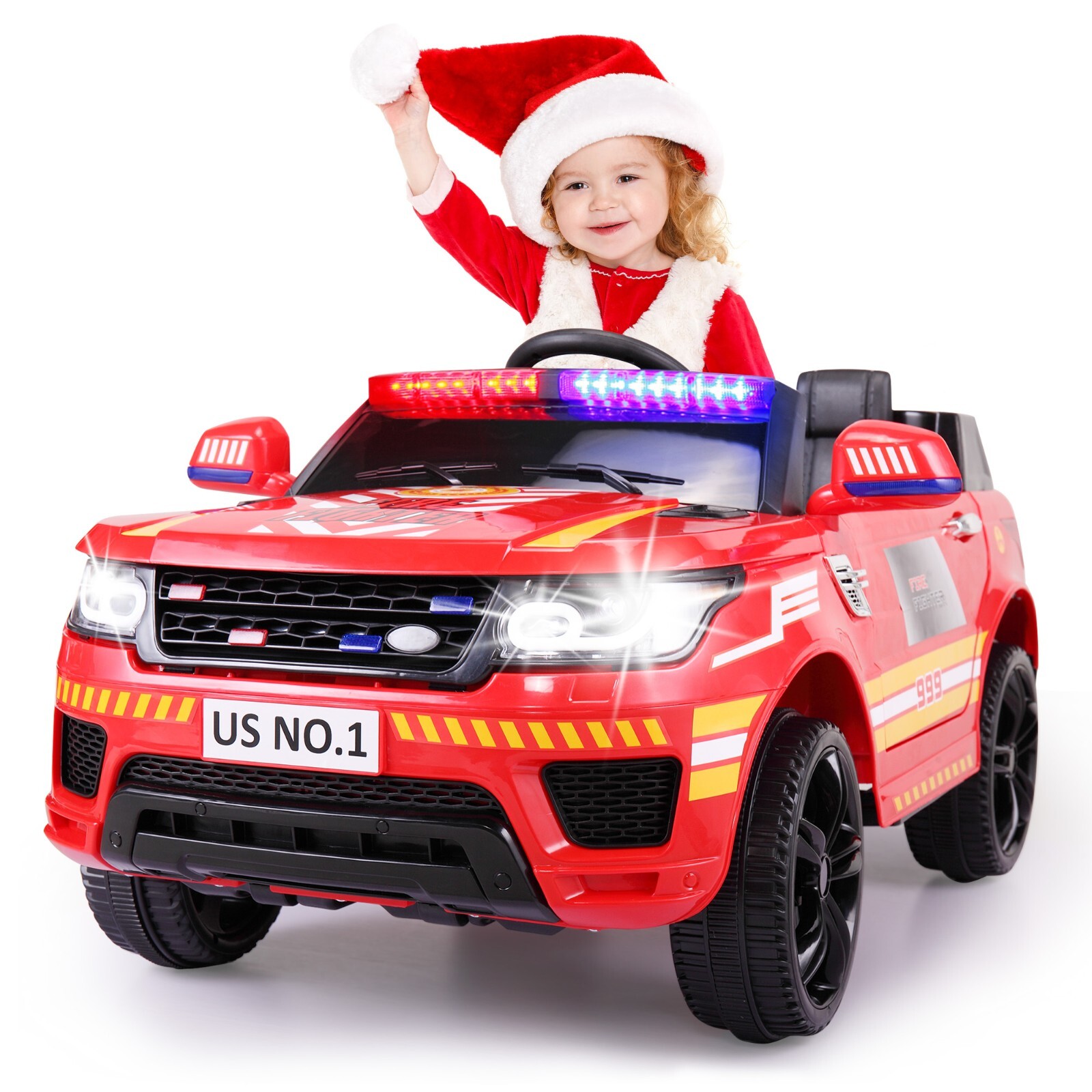 TOBBI 12V Kids Electric Vehicles for Ages 3-8 w/Remote Control, Music