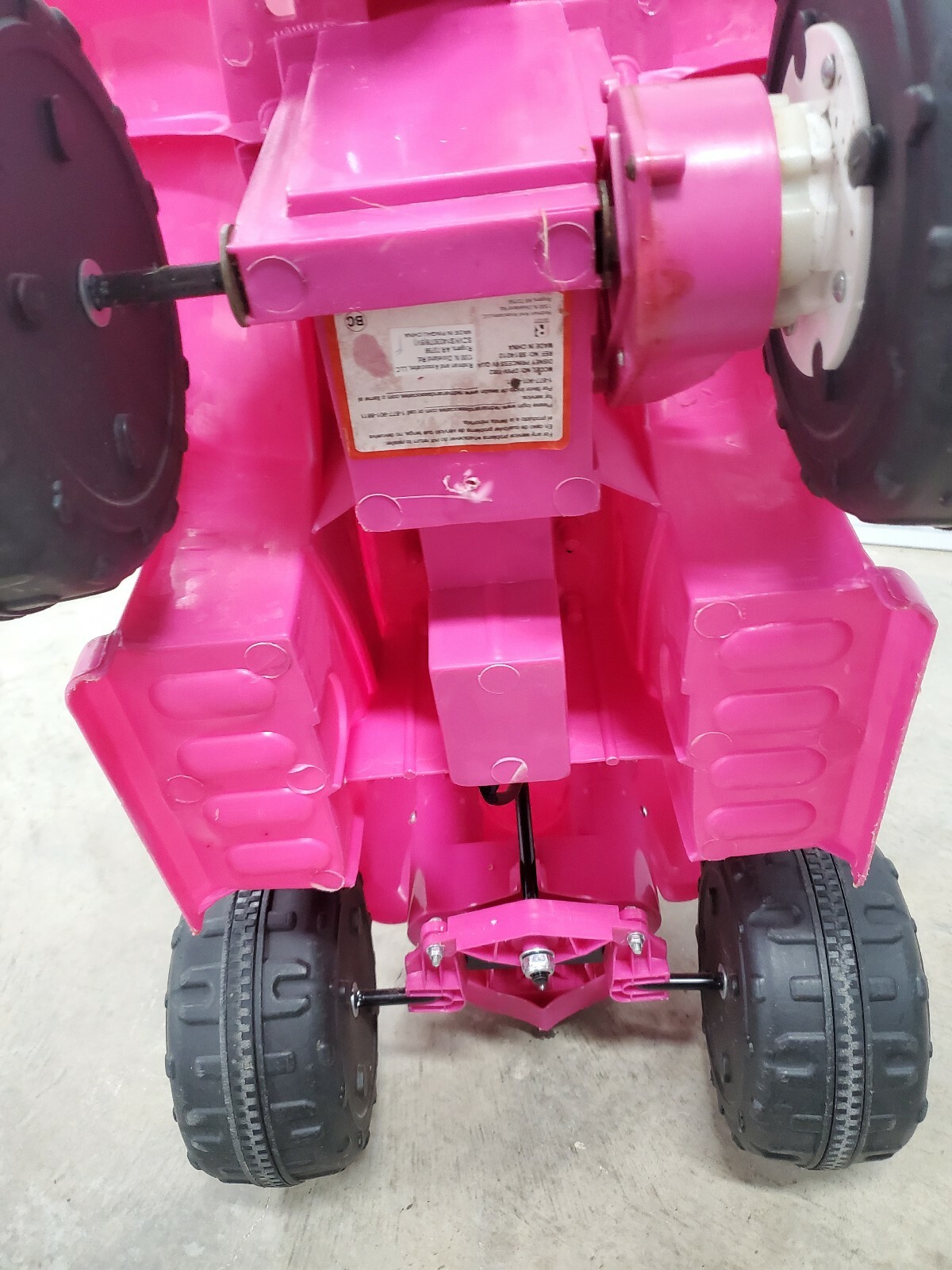 Disney Princess 6V Quad Ride-On 6 Volt Battery With Charger – Super Fun!