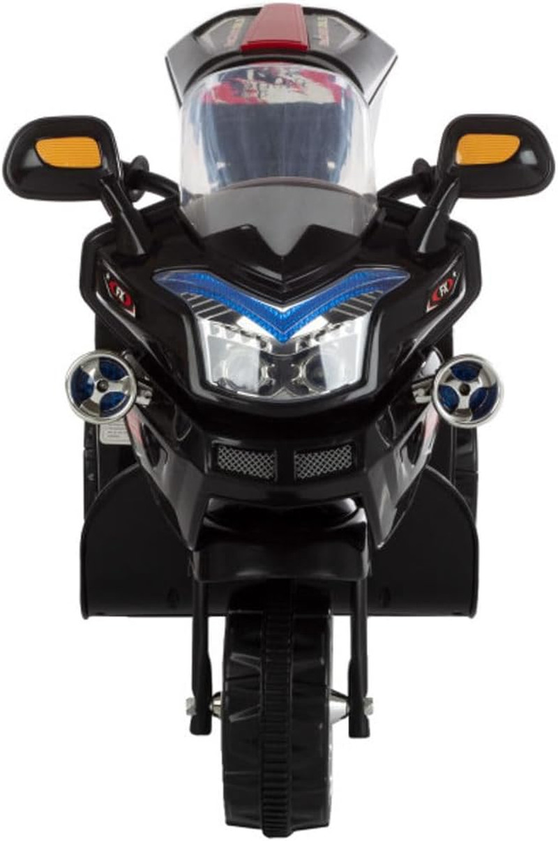 Electric Motorcycle for Kids – 3-Wheel Battery Powered Motorbike for Kids Ages 3