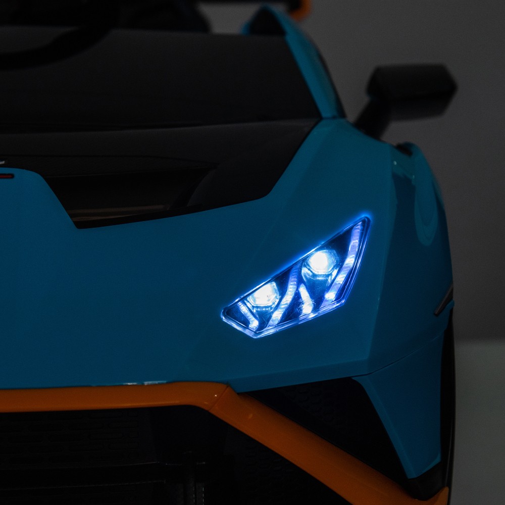 Kids Lamborghini Huracan Sto 24V Electric Ride-On Car w/ Drift, LED, Music
