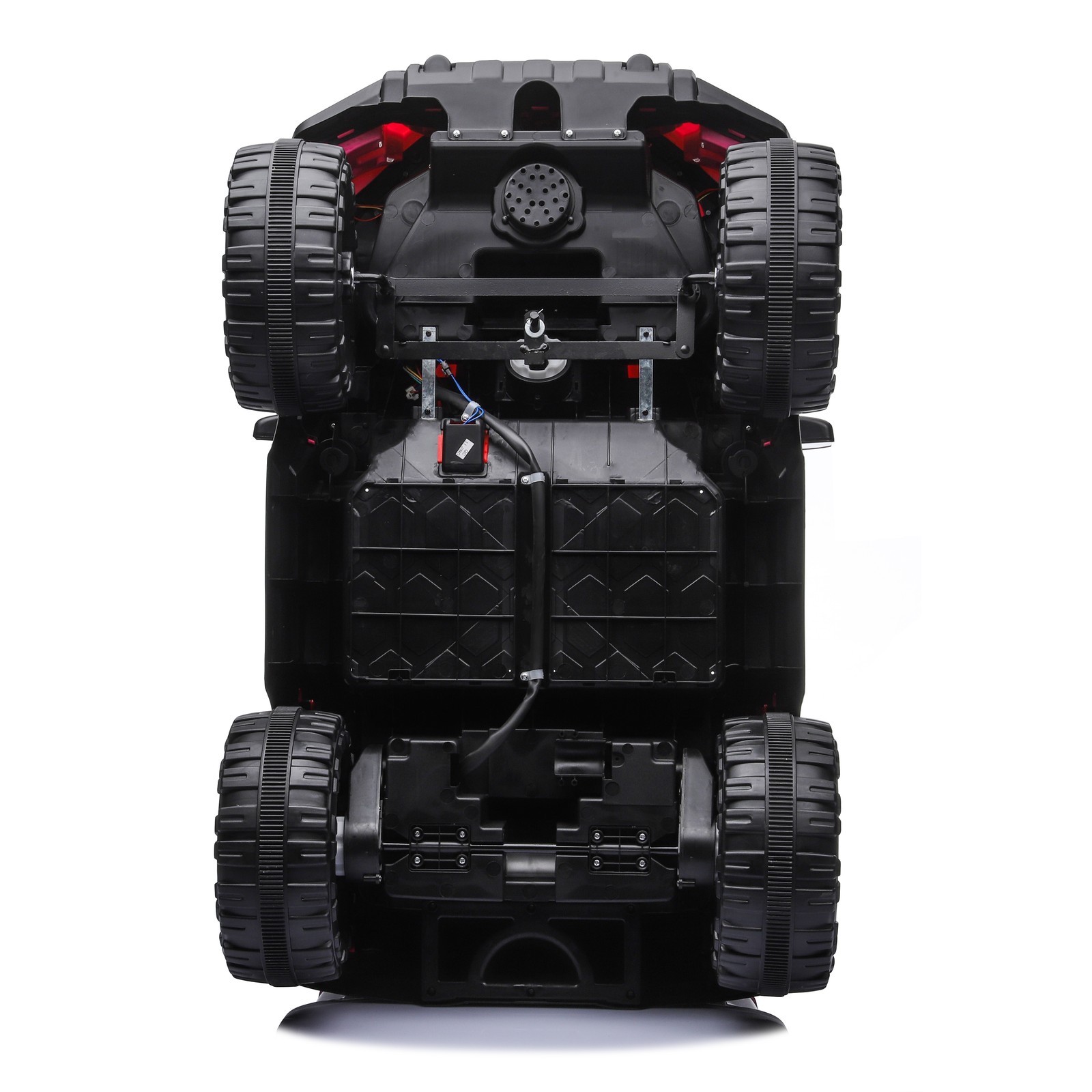 12V Kids Electric Ride On Car 2 Motors Off Road RC LED Music Swing 4WSA 3-8Y
