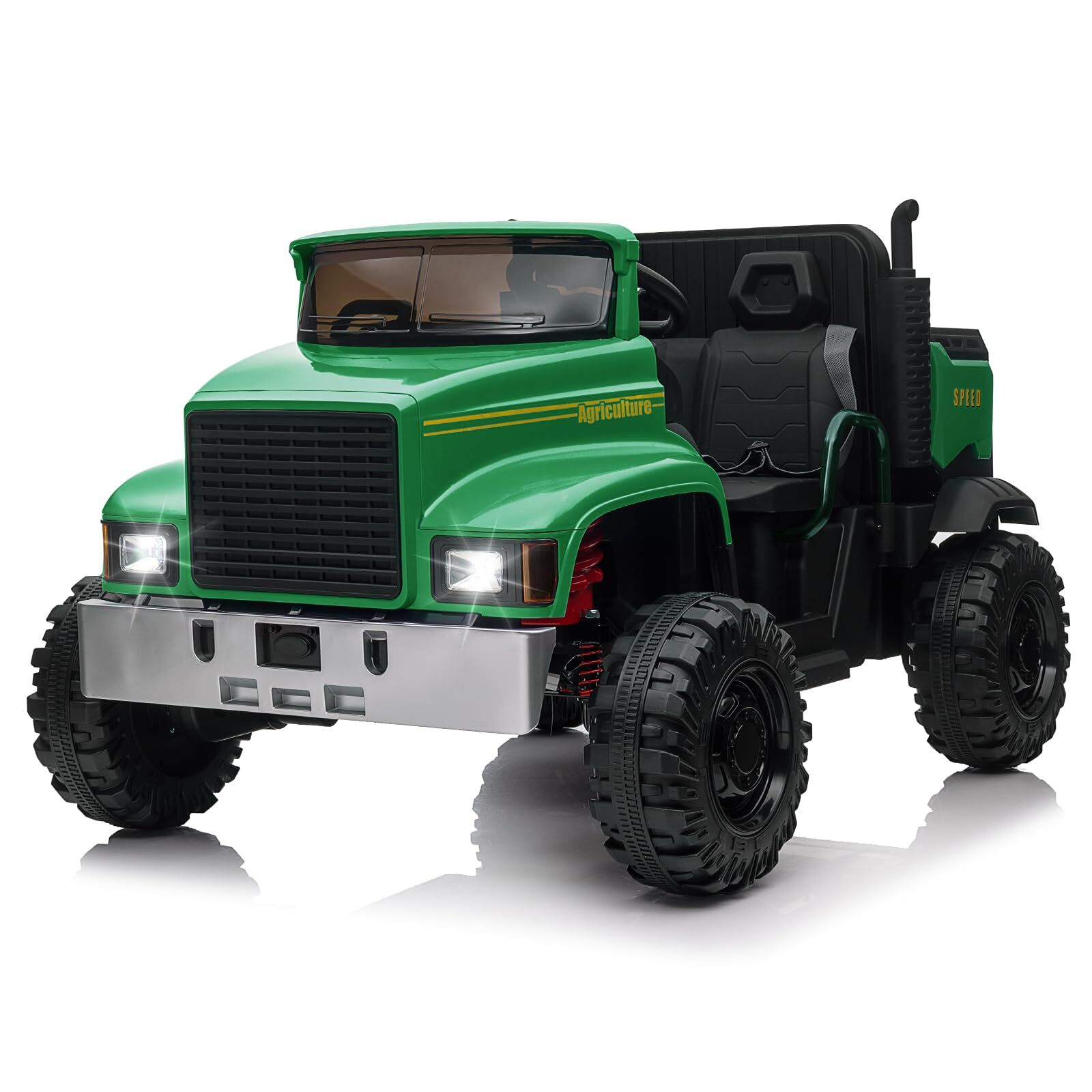 24V Ride On Car 2 Seats Electric UTV Vehicles with Spring Suspensio Gift for Kid
