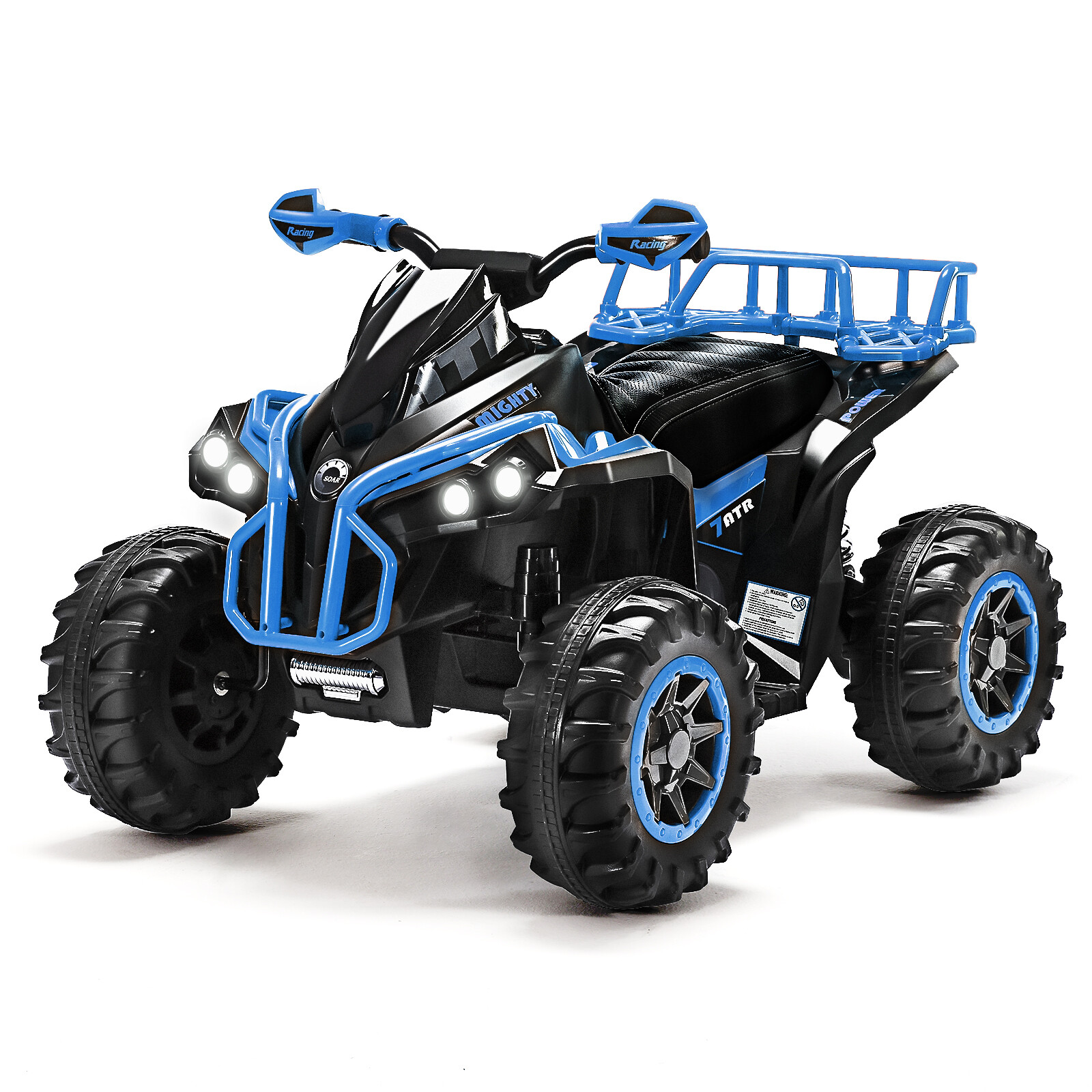 Four Wheeler for Kids with Music with LED USB Electric Ride-on Toy for Toddlersx