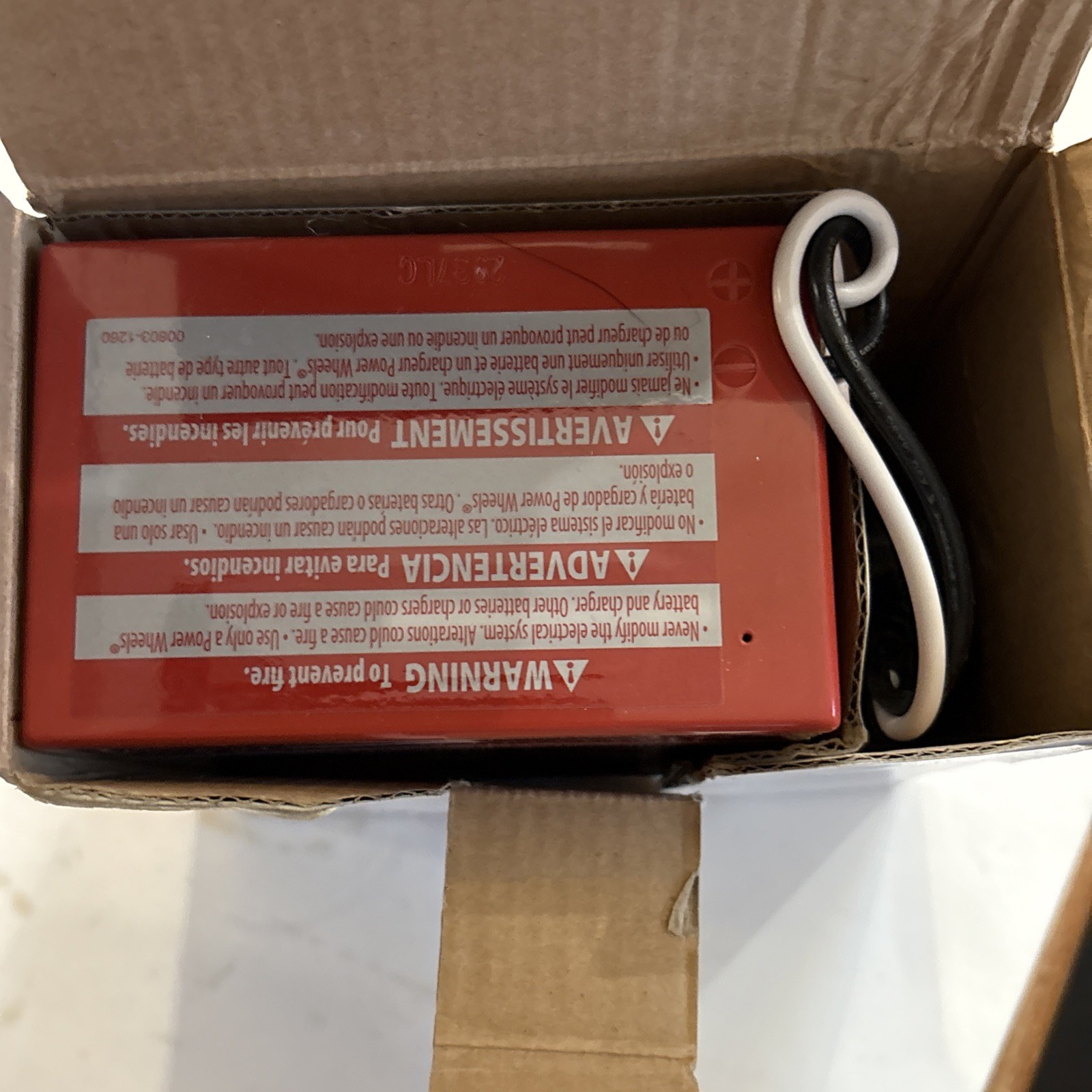 Fisher-Price Power Wheels 6-Volt Rechargeable Battery New Old Stock Made In 2019