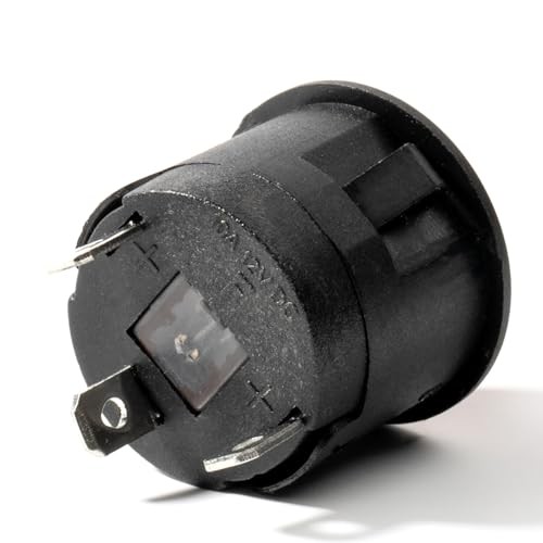 2pcs WEELYE 6V 12V Bumper Cars Push Button Red Circle Power Start Switch for