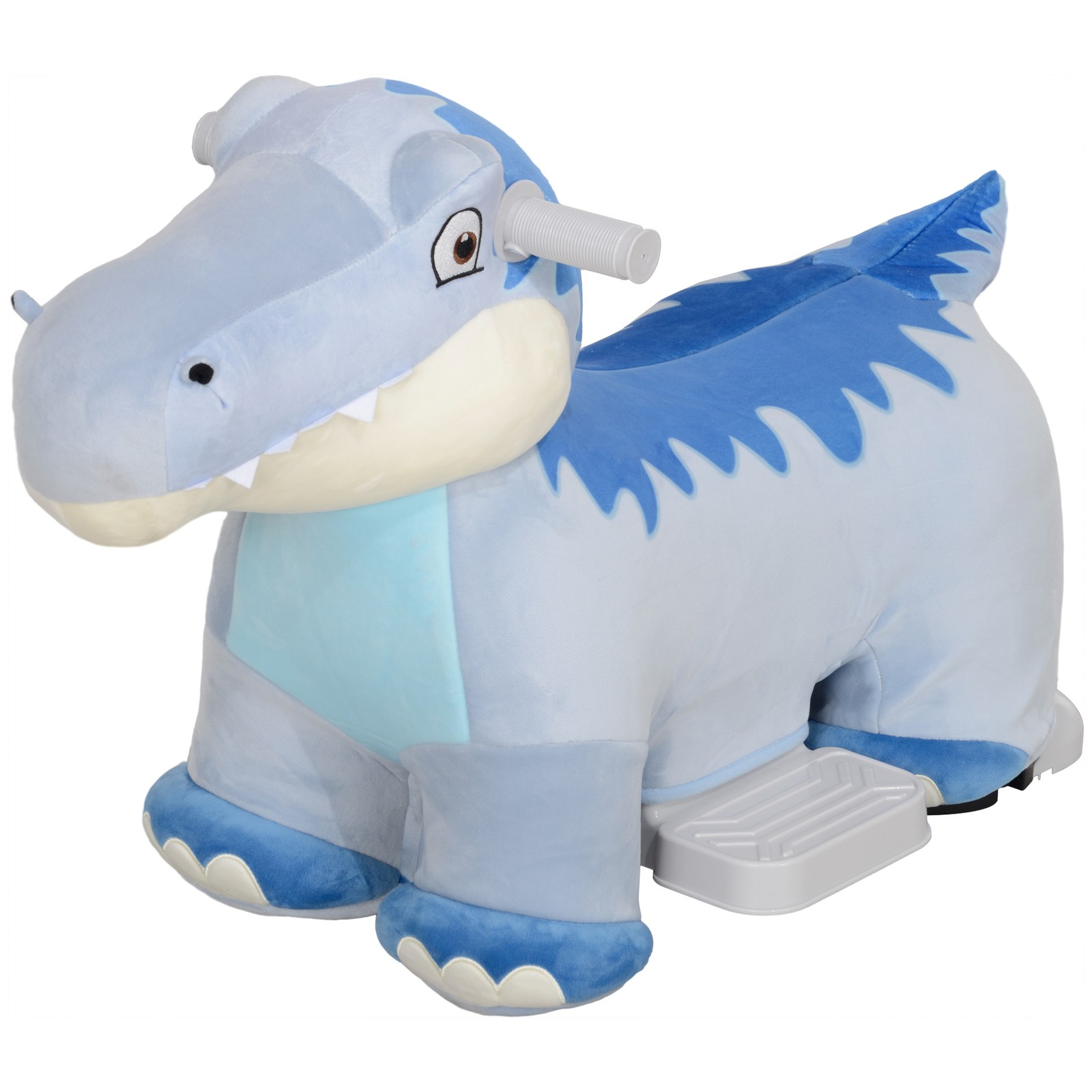6V Kids Electric Ride on Animal with Music Forward, Blue