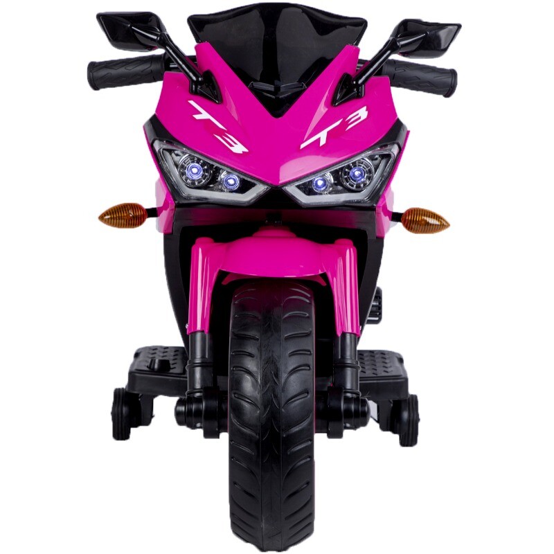 12V Kids Motorcycle Ride On Toy w/ Training Wheels 12v7ah for kids 3-6 Years Old