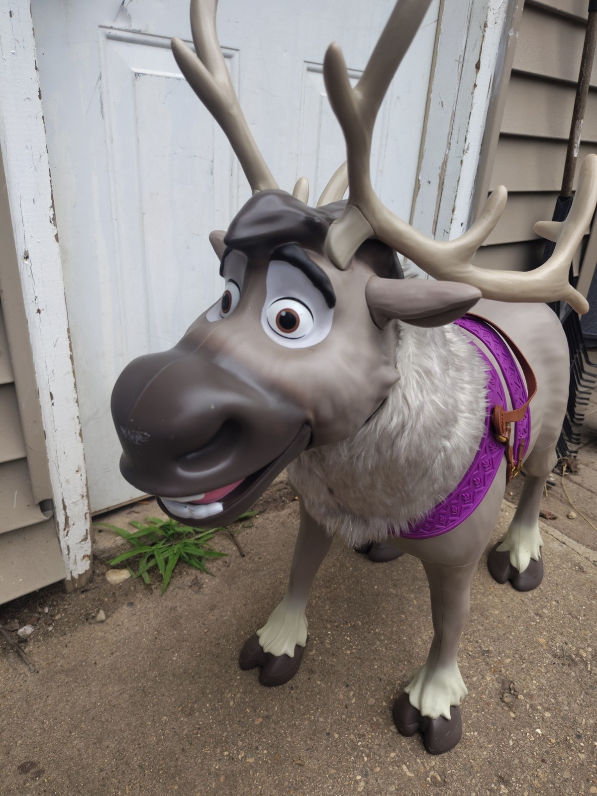 Disney Frozen 2 My Size Sevn Playdate Reindeer Ride On Toy Life-Size