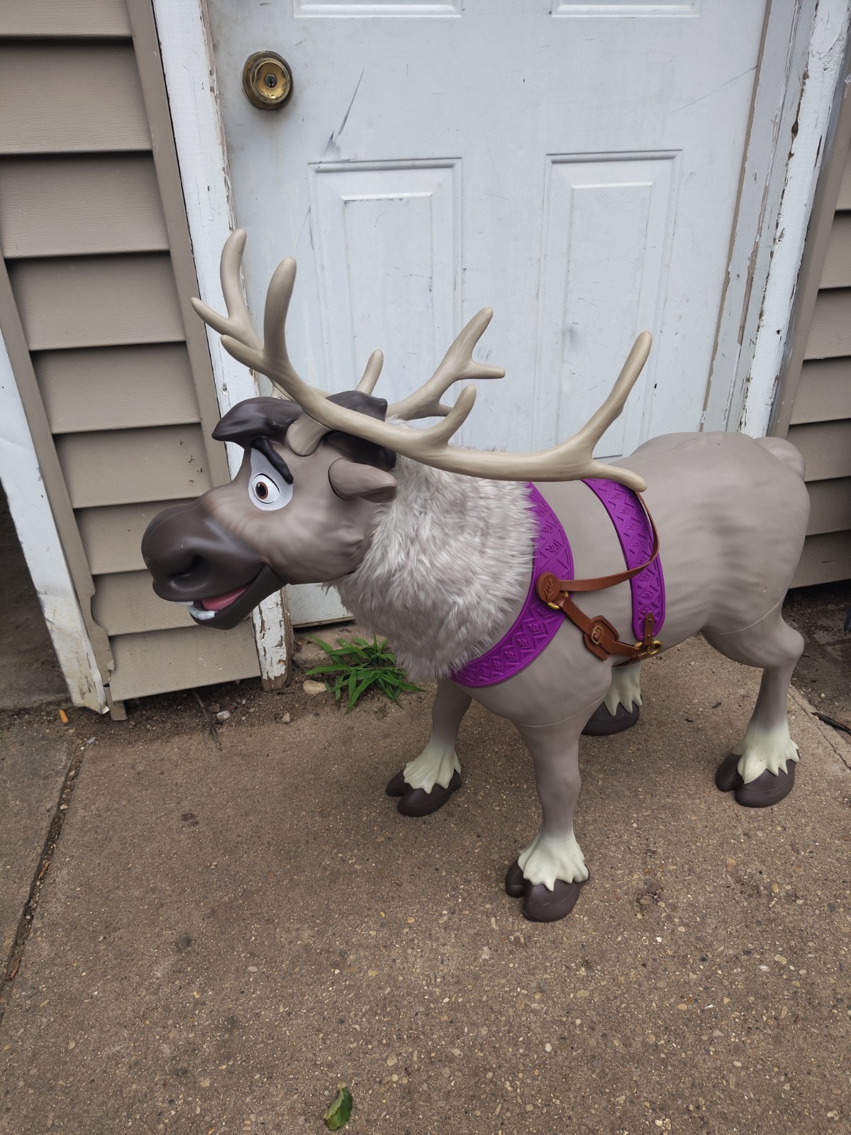 Disney Frozen 2 My Size Sevn Playdate Reindeer Ride On Toy Life-Size