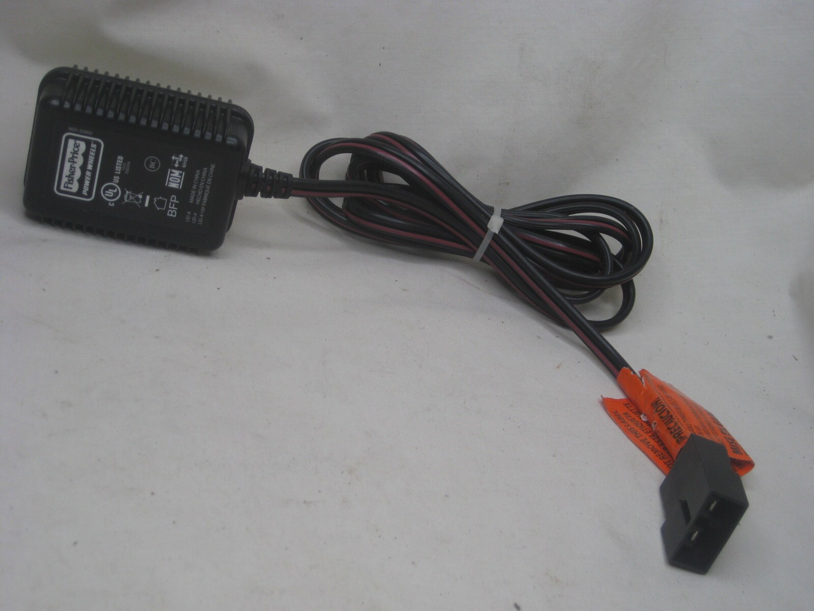 Fisher-Price POWER WHEELS 00801-1781 00803-1295 Class 2 6V Battery Charger OEM