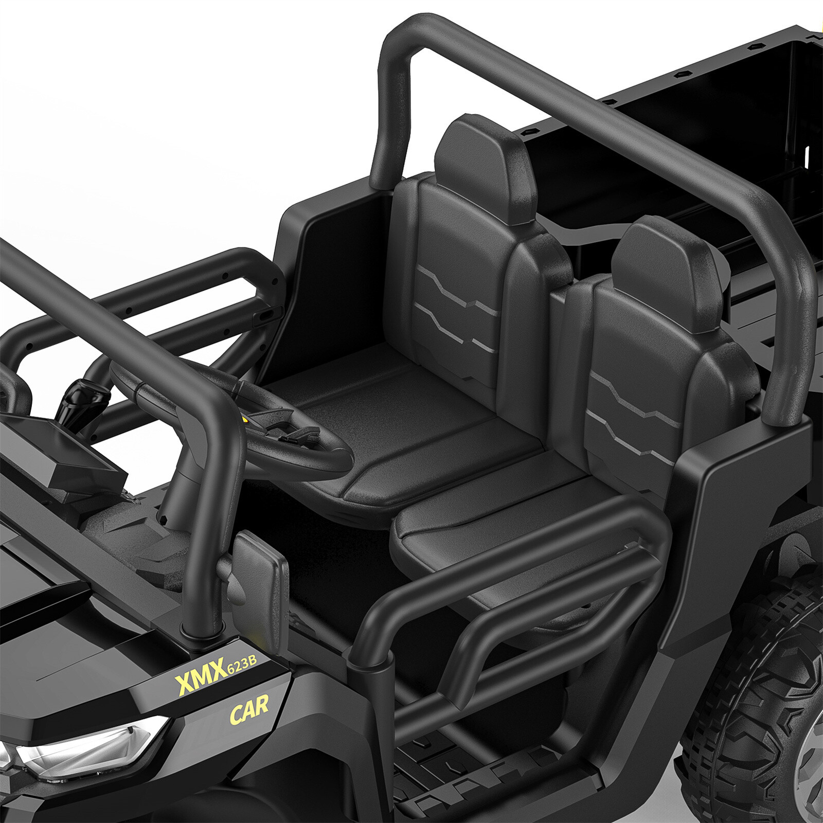 24V Ride on Dump Truck with Remote Control Electric Dump Bed Electric Vehicles