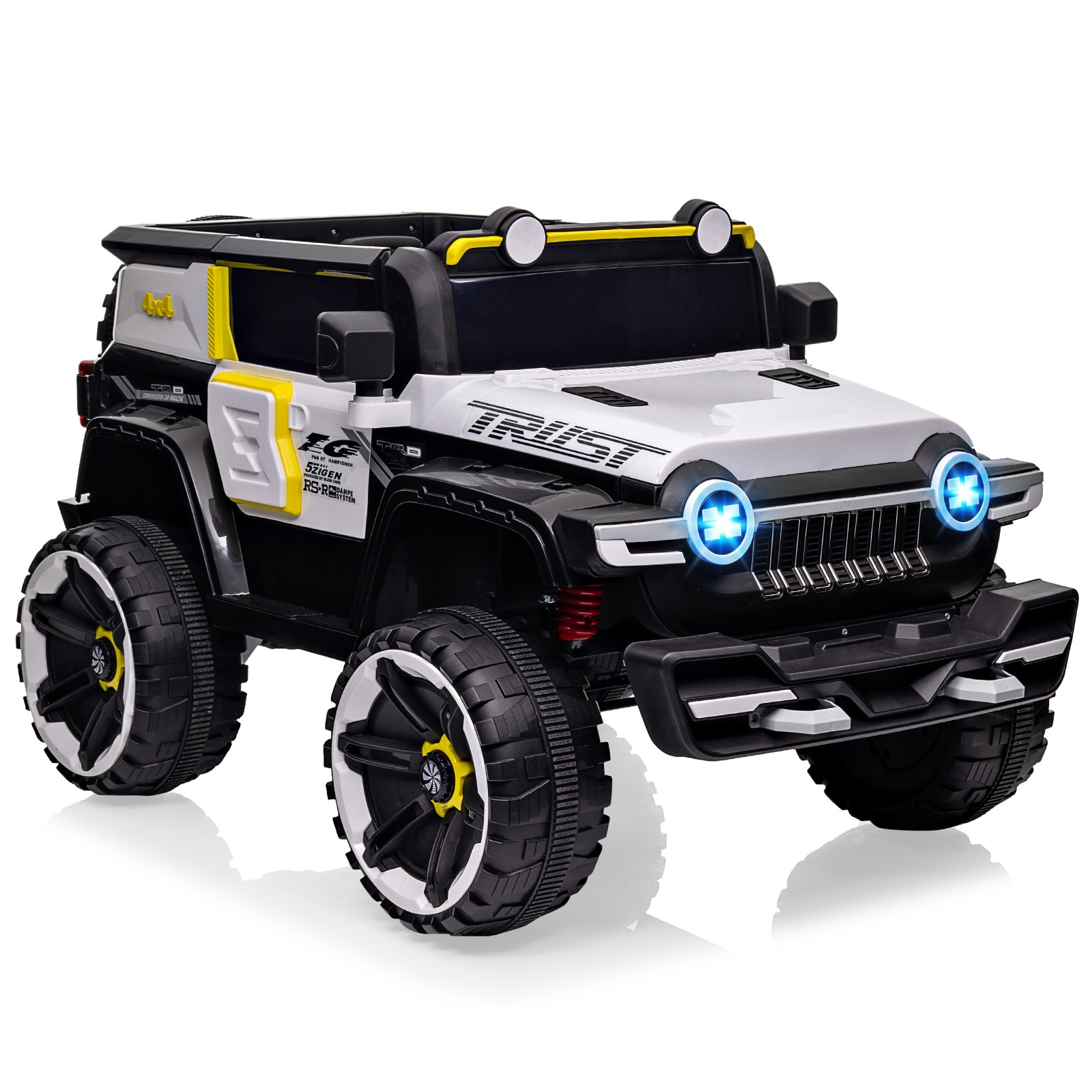 12V Kids Electric Ride on ATV Truck,Single Seat Truck for Boys & Girls Ages 3-7
