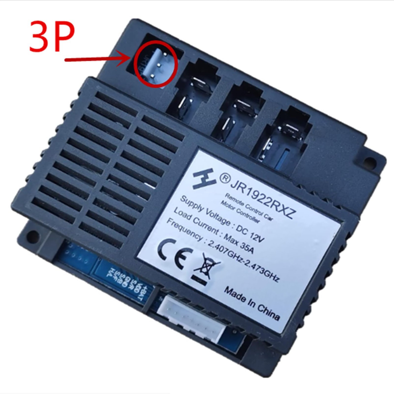 Ride on car controller kit 12V 2.4G Bluetooth Remote JR1922RXZ Replacement Parts