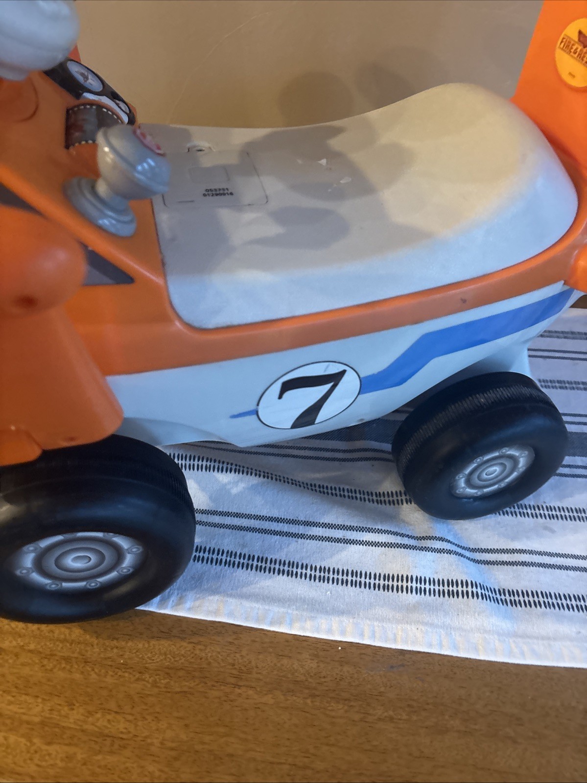 Kiddieland Disney Planes Fire & Rescue Ride On Toy Dusty Crophopper Toddler Wrks