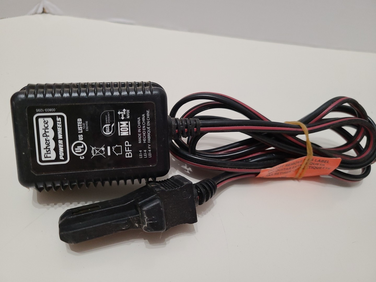Fisher-Price Power Wheels Class 2 Battery Charger 00801–1778 120v Input