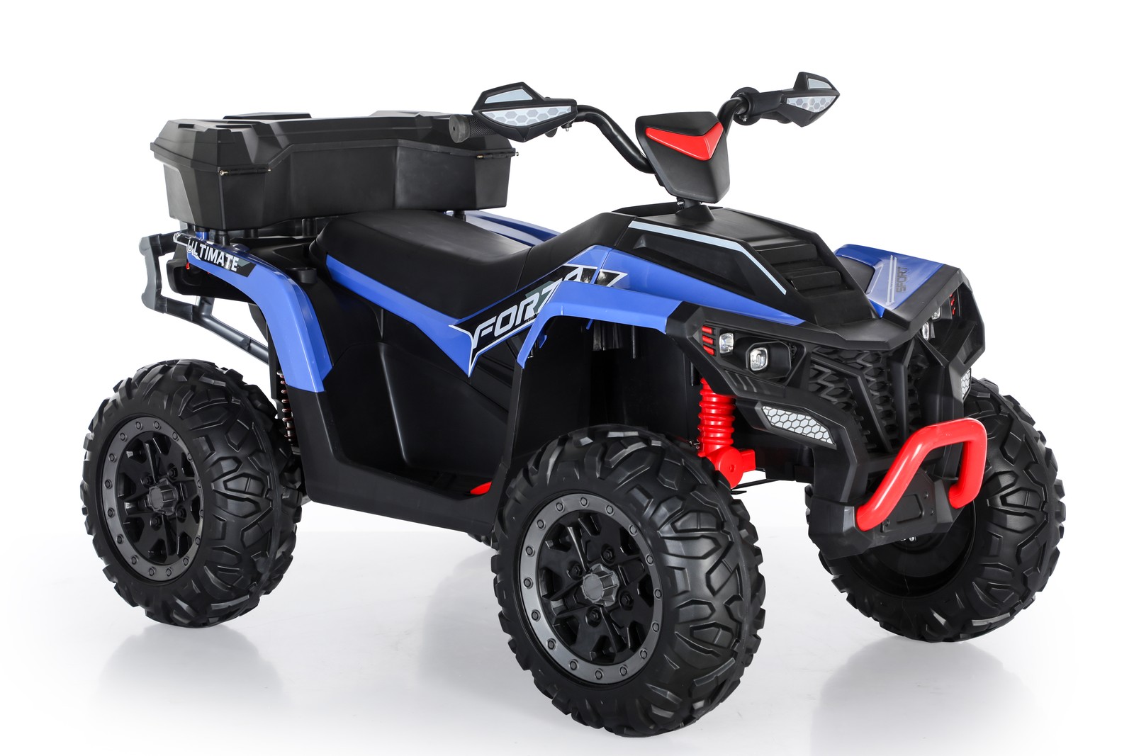 Kids ATV 4 Wheeler 24V Electric ATV Ride On Toy 2-Seater 6 Mph Max Speed – Blue