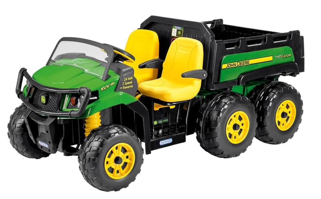 Peg Perego John Deere Gator XUV Rear Wheels Replacement