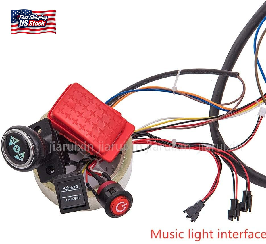 Weelye Ride on Car 12V DIY Modified Wires Complete Set of Remote Control Circuit