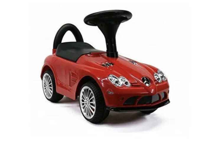 Evezo Mercedes Benz McLaren Toddler Ride On Push Car Kids Foot to Floor, NEW.