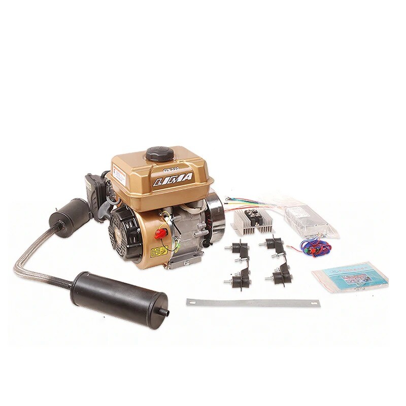 Manual Range Extender 48V60V72V Electric Tricycles Gasoline Charging Generator