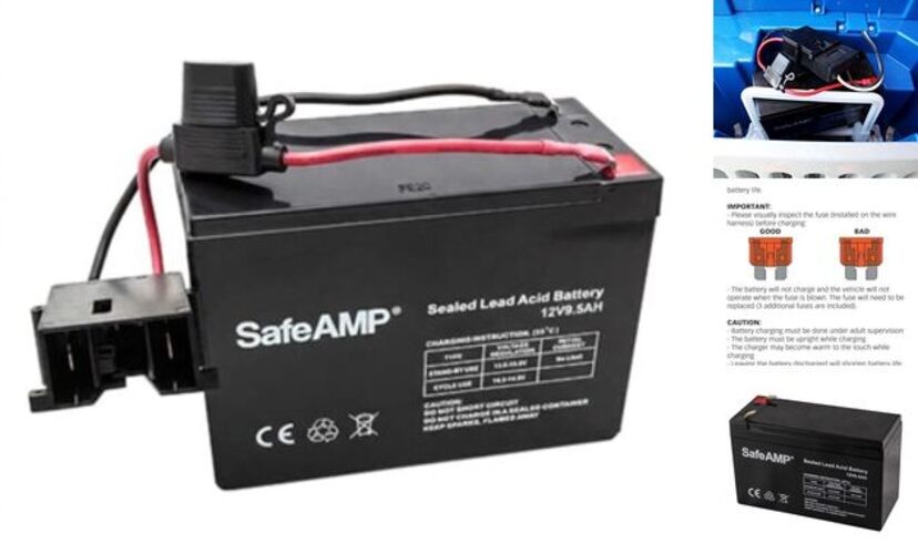 Replacement Battery for Fisher-Price Power Wheels 12-Volt Battery