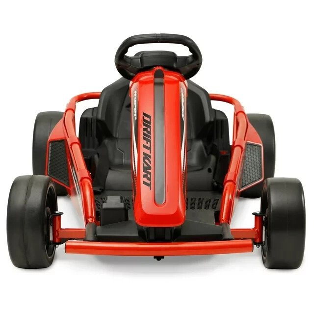 Drift Go Kart Ride On 24V Battery-Powered Vehicle, Ages 8+, Red