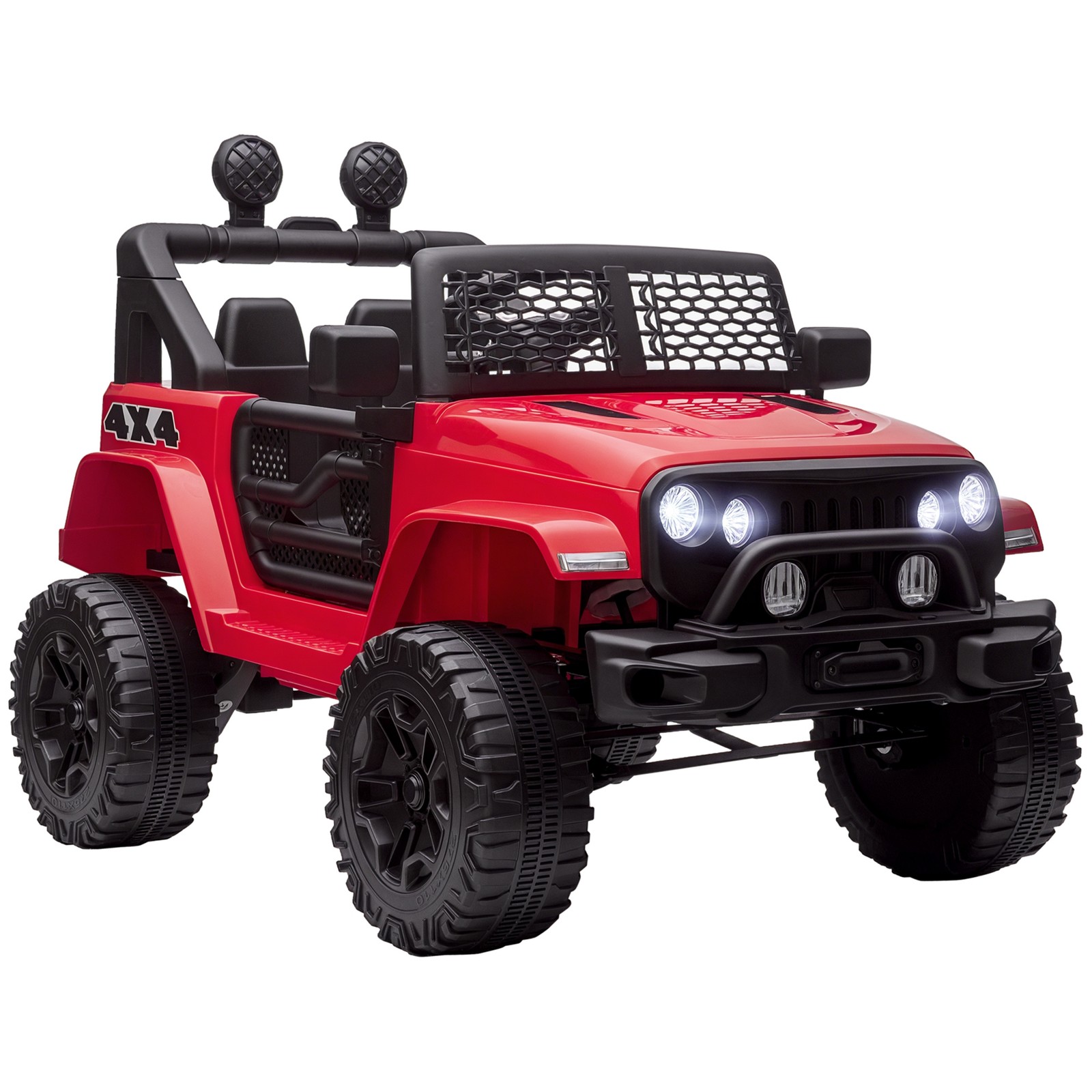 12V Kids Ride On Car Truck Electric Battery Riding Toy w/Remote, Red Refurbished