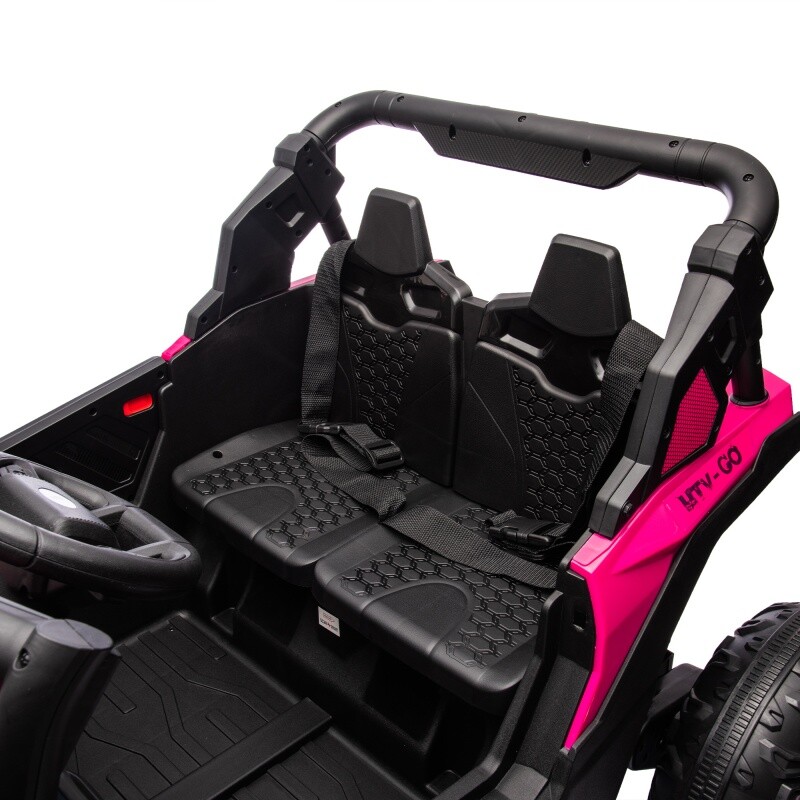 24V Kids Ride On UVT Car 4-Wheels Electric Car Toys Off-Road W/Remote for Kid 3+