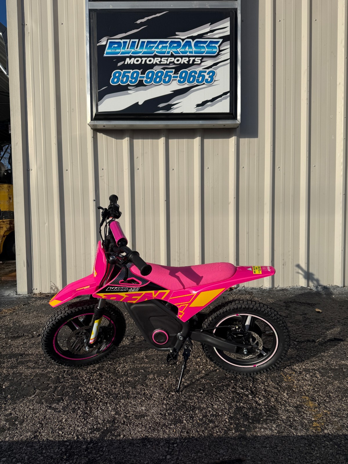 RFN Warrior Dirt Bike Kids Electric Off-Road Motorcycle PINK SX E-500 700WATT