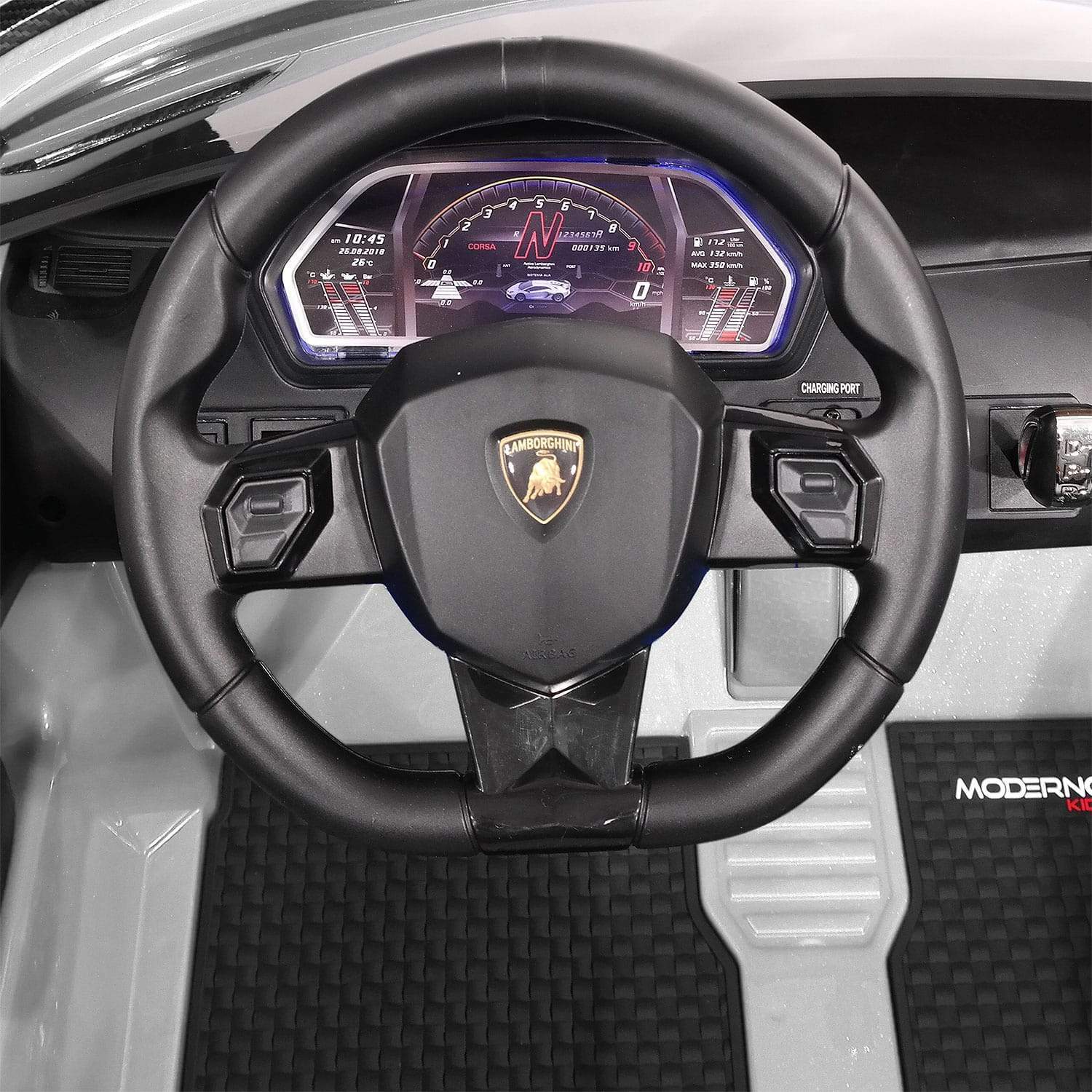 24V 2 SEATS LICENSED LAMBORGHINI AVENTADOR SVJ KIDS RIDE-ON SPORTS CAR,LIGHTS+RC