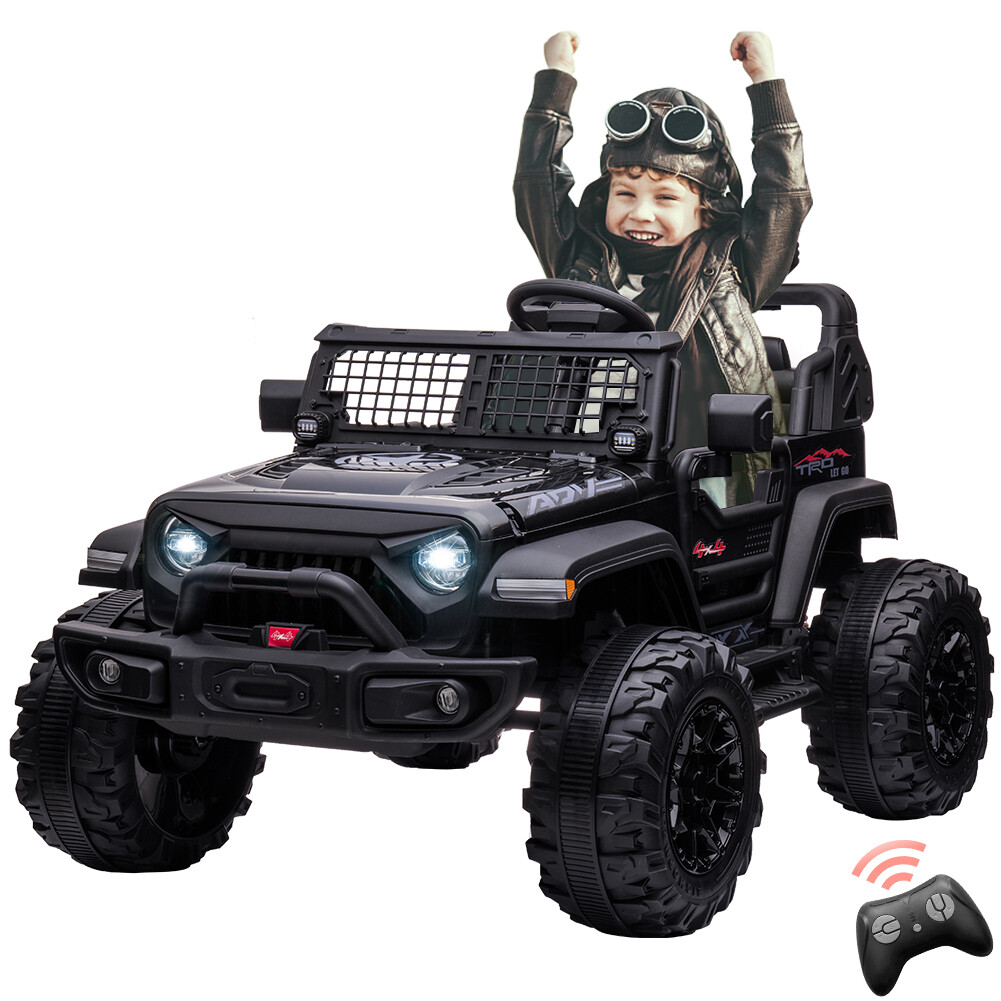 24V Ride on Car For Kids Electric Truck With Remote Control and Music Player
