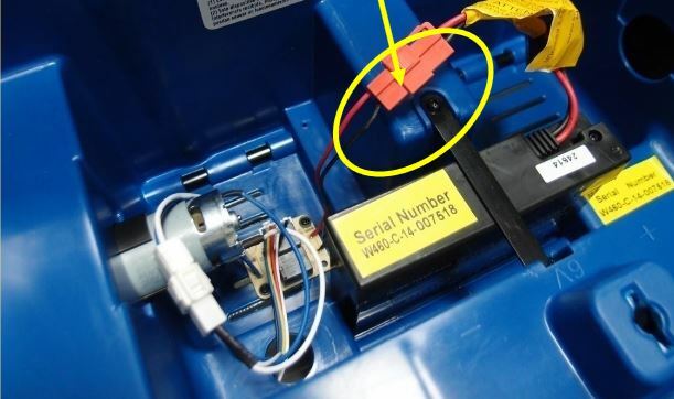 ORANGE Connector 6V Battery for Rollplay 6V Ride On MANY BMW GMC Police X5 i8
