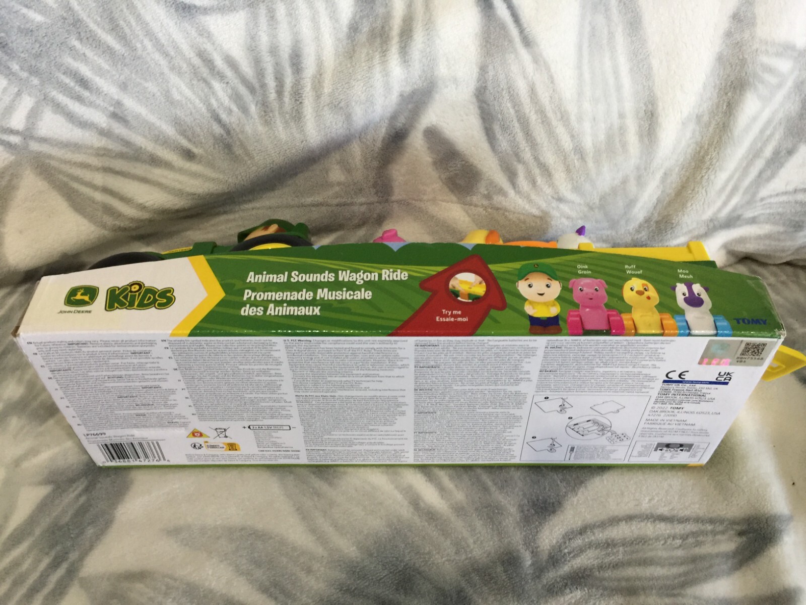 John Deere Kids Animal Sounds Wagon Ride Brand New
