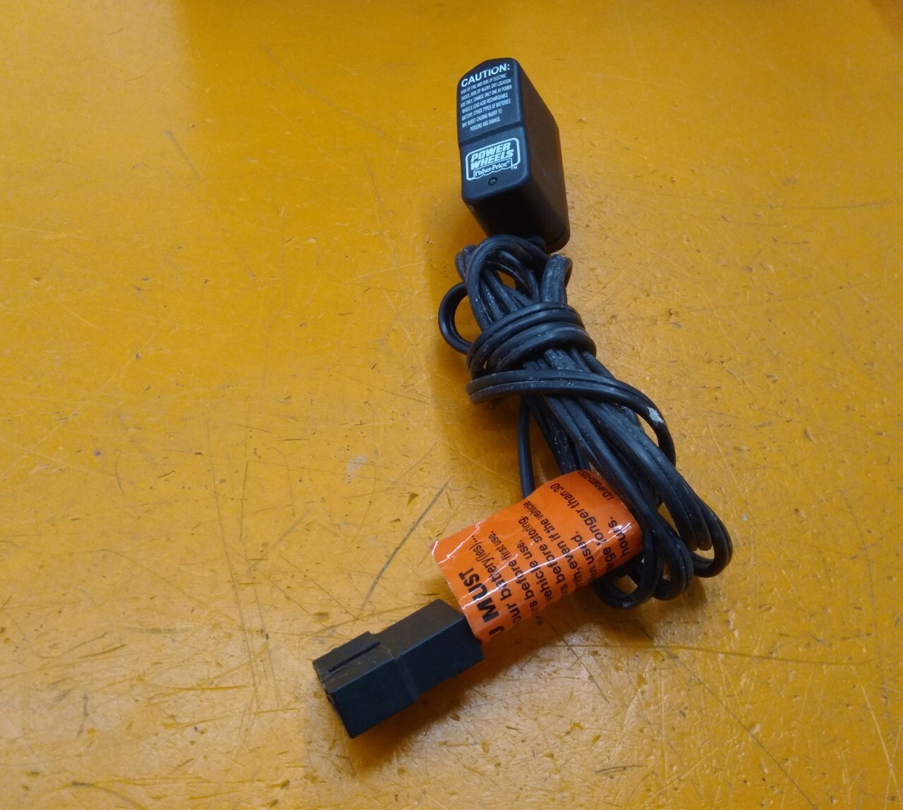 ⭐️⭐️⭐️⭐️⭐️ Fisher Price Power Wheels AC/DC Battery Charger Cord 00801-1483