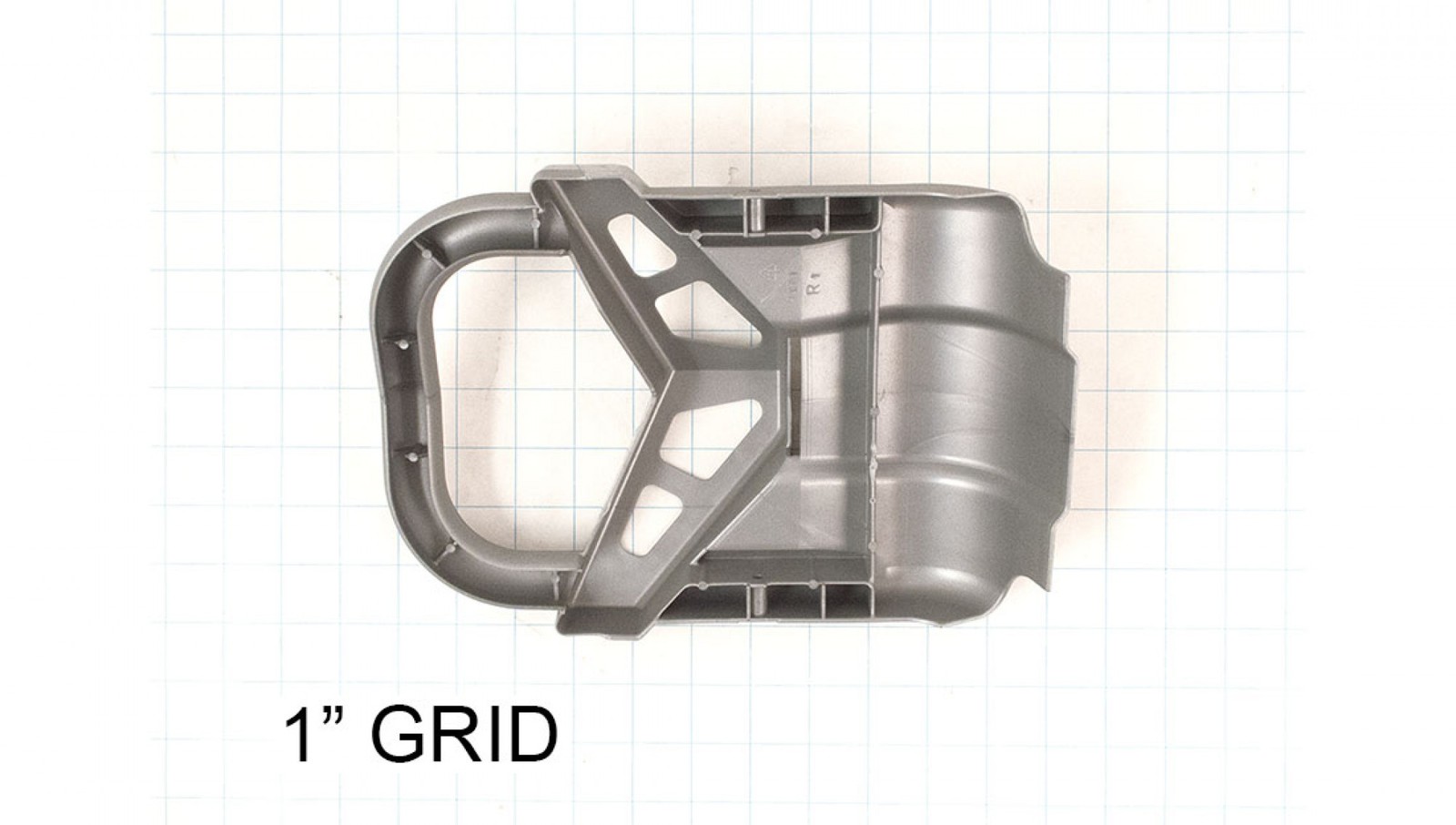 Ride on Part # SPST9171GR – Outlaw Front Brush Guard Grey