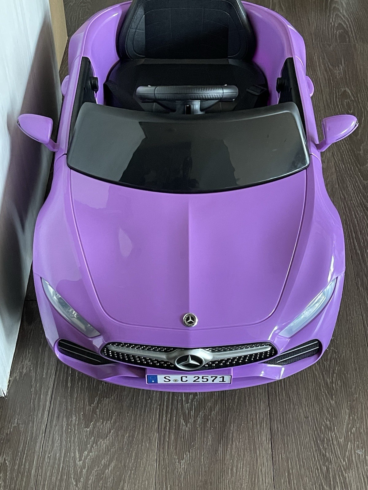 Mercedes-Benz CLS 350 12V Ride On Car – (Purple)