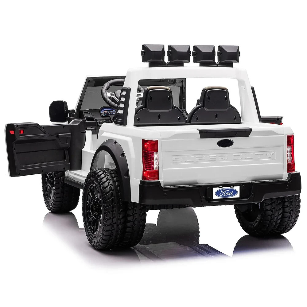 24V 2 SEATS FORD F450 CUSTOM EDITION KIDS RIDE-ON CAR TRUCK,LIGHTS WITH R/C